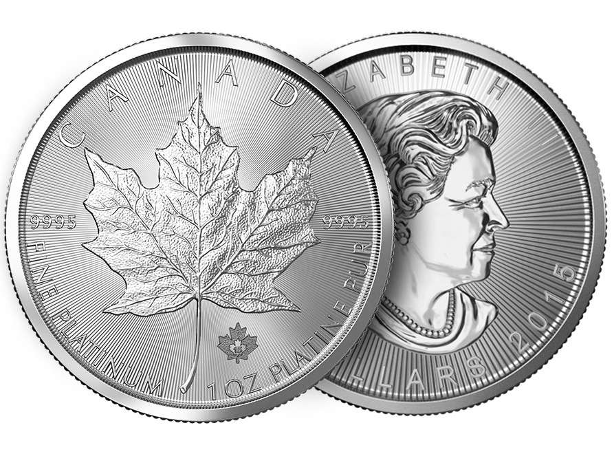 Canada 1 Oz Platinum Coin (Year Varies)